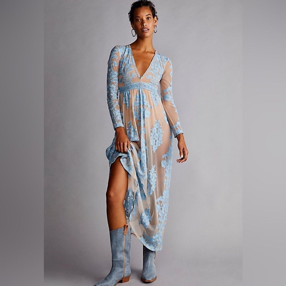 Free People For Love & Lemons Temecula Dress - Picture 6 of 6